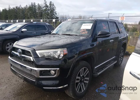 2015 Toyota 4Runner Limited z USA, uszkodzony, nr VIN JTEZU5JR6F5087433